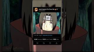Itachi Captures the 3 Tails with Amaterasu 🔥🗿| Itachis and Juzos Akatsuki Mission 🥶🗿| Naruto