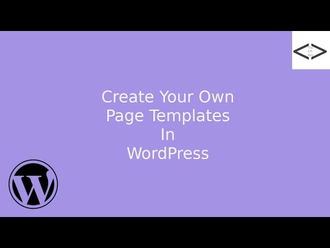 Create Your Own Page-Template In WordPress