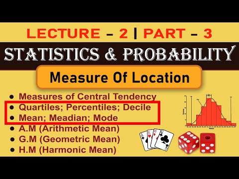 Statistics And Probability | Quartiles, Deciles and Percentiles for Grouped and Ungrouped | L-2 P-3