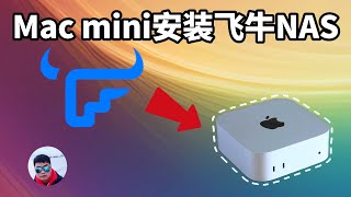Mac mini安装飞牛NAS教程, 在Mac用上真正的NAS系统,影音工具类套件想用就用(CC字幕)