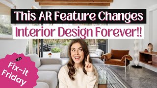 SEE Your Interior Designs COME ALIVE in Real Time with AR in Foyr Neo!