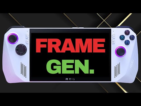 AMD Fluid Motion Frames | Tested ON Ally