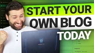 How to START A BLOG that looks awesome in 2025!