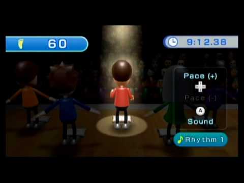 Wii Fit Plus - Gameplay - Free Step - 2 minutes - HD