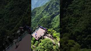 Platform Loses its Hold and Falls Down Hill
