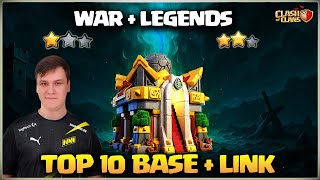 AFTER UPDATE🔥TOP 10 New TH16 WAR Base + Link 2025✌BEST TH16 WAR✨New Th16 LEGEND BASE Clash of clans🔥
