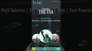 Work in USA | USA Work Permit | Kubix Management Consultancies | #shorts