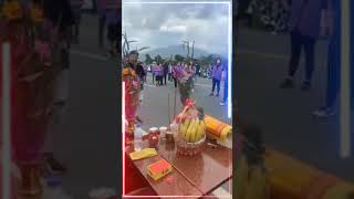 轎伕接駕有我最愛的帥哥大鼓戰+顯靈堂八家將帥哦~受聖宮進香回鑾小遶境入廟中