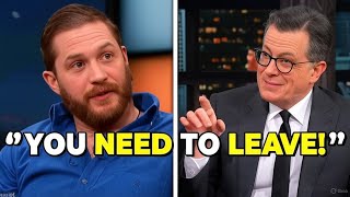 “Tom Hardy Kicked Off Stephen Colbert’s Show After Heated Clash”