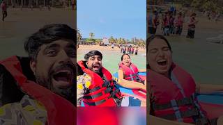 Humne ki goa mein Tube Water Ride 🤩🏖️🌊 #priyalkukreja #shorts #ytshorts