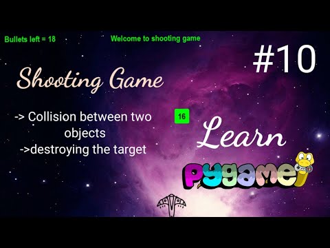 Python game development using Pygame - Collision between two objects #10