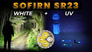 Sofirn SR23, White + UV Light, 3300 Lumens, EDC, USB C Charging, Flashlight Review
