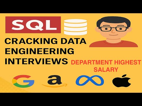 🏆 SQL Interview Question at Amazon: Find Highest Salary in Each Department!