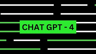 "Introducing ChatGPT 4: The Ultimate AI Conversationalist!" | Open AI releases CHAT GPT-4 #news