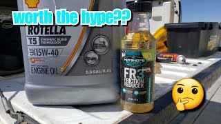 Hotshots FR3 friction Reducer on the duramax