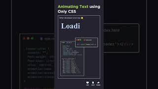 Animeted text #coding #htmldesign #webdesign #html500 #webdevelopment #youtubevideos #roblox #web