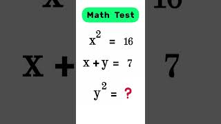 Math Test 💡 Comment your answer 💯 #shorts #maths #mathtest