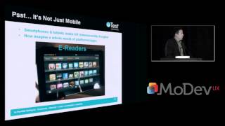 Mobile Usability: Why UX Matters More than Ever -- Peter Shih of uTest at MODEV UX