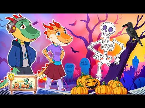 The Haunted House - Dino World - English Animated Rhymes For Kids