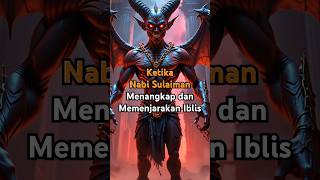 Ketika Iblis Di Tangkap Dan Dipenjarakan Oleh Nabi Sulaiman