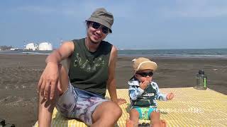 臨時起意帶小子去看海 Ilo's first time on a beach // Daily life Ep35