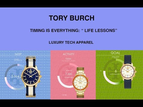 How To Have A Better Life Style ? Tory Burch Timing is Everything On Luxury Tech Apparel