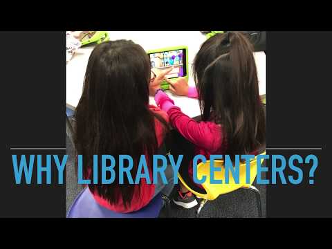 Library Centers for Library Learners Printable Ebook