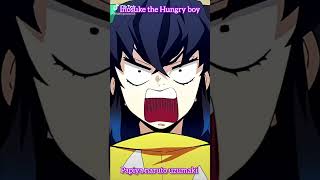 Inosuke the hungry boy🍱#fyp #foryou #shorts #shortsfeed #viralshorts #anime #demonslayer #inosuke
