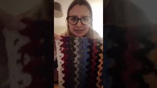 March genre blanket update! #crochet #genreblanket #marchupdate