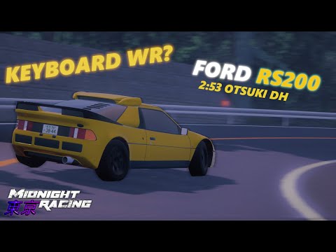 2:53.794 PB | Ford RS200 Downhill, Mt. Otsuki | Midnight Racing: Tokyo