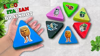 Which Brainrot Character Hides in the Color Cubes? | Lego Garamaraman & Trippi Troppi | Baka Bricks