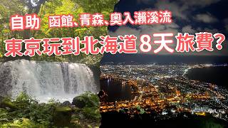 【東北-北海道】東京→北海道8日行程總整理｜票券推薦、住宿分享、旅費全公開｜14旅途中有意思