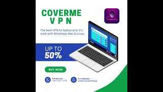 Best VPN for Laptop | CoverMeVPN | Get up to 50%
