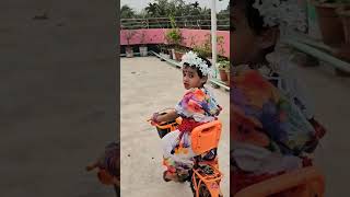 #cute #cutebaby #babygirl #baby #enjoytime #play #rooftop  #naturelovers #viralshorts #shorts
