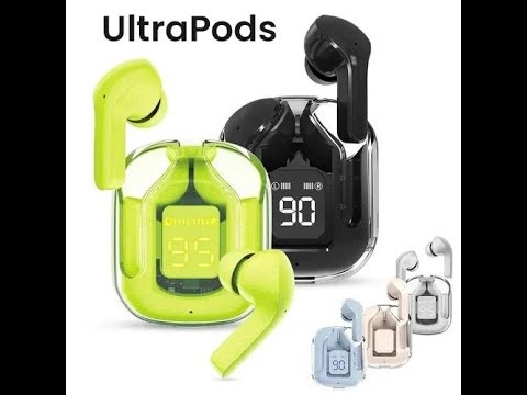 Ultrapods Pro True Wireless Earbuds Review 2024 - Transparent Design & Water Proof