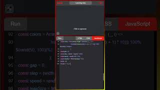 Pixeled Loader | HTML CSS JavaScript