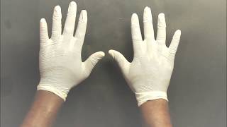 Hand washing black paint | Hand washing demonstration | Hand washing Technique by WHO