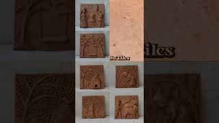 Stunning Terracotta Tiles by Dinesh Molela! Learn Easy Terracotta Tile Making! Terracotta Clay Art!