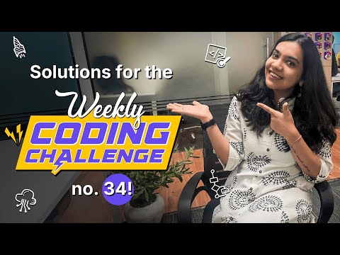 Weekly Coding Challenge 34 | DSA Problems| Full Solutions