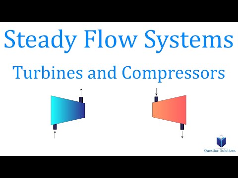 Steady Flow Systems - Turbines and Compressors | Thermodynamics | (Solved Examples)