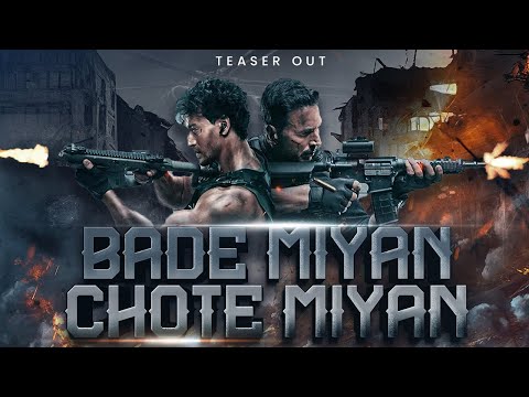 Bade Miyan Chote Miyan Teaser Recreation | Adobe After Effects | @designwithadesh