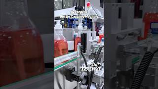 Liquid soap bottle labeling machine#labelingmachine #bottlelabelingmachine #labelsticker #zxsmart