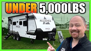 Alliance's SMALLEST 2-Axle RV! 2026 Delta ML206 Couple's Camping Half Ton Travel Trailer