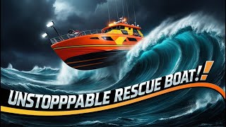 The Unstoppable Rescue Boat That Can’t Be Flipped!