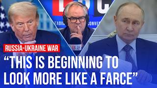 Russia attacks Ukraine following 'disappointing' talks with Trump | LBC