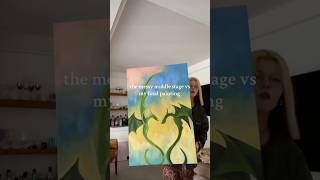#arttiktok #artprint #smallartist #oilpainting #artprocess #youngartist #abstractart #shorts
