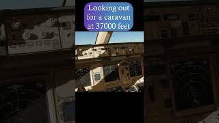Lost Caravan At 37000 feet! #shorts  #xplane12