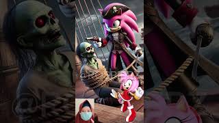 Sonic Pirates Successfully Capture Zombies #sonic #shorts #zombie #pirates