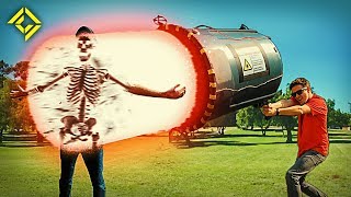 World's LARGEST Laser Gun!