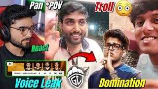 Godl Players live After Domination 😁Troll Simp😲 Lolzz On Godl #1 🔥|  Voice Leak 😯Jonathan (Pov)😳